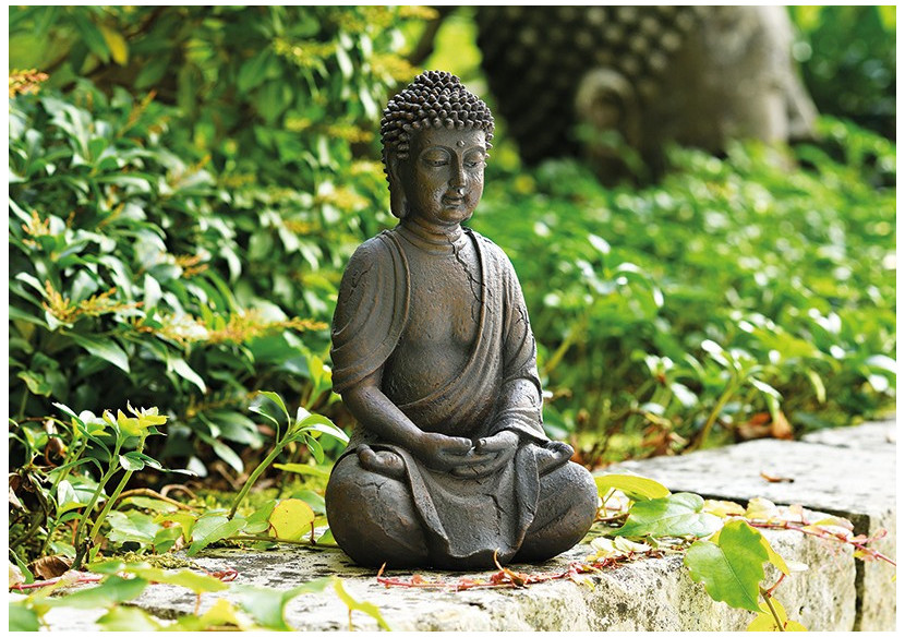 Statue de Bouddha assis - Brun, 25 cm - 10014947 - WURM