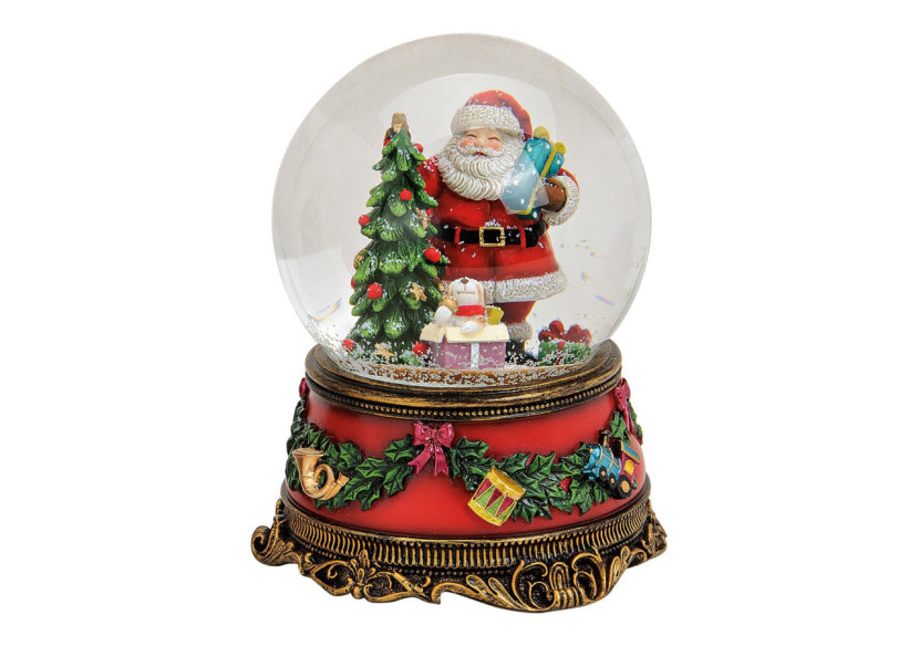 Boîte à musique/Snow globe - Nikolaus, 11x15x11 cm - 10014765 - WURM Boîte à musique/Snow globe - Nikolaus, 11x15x11 cm - 10014765 - WURM