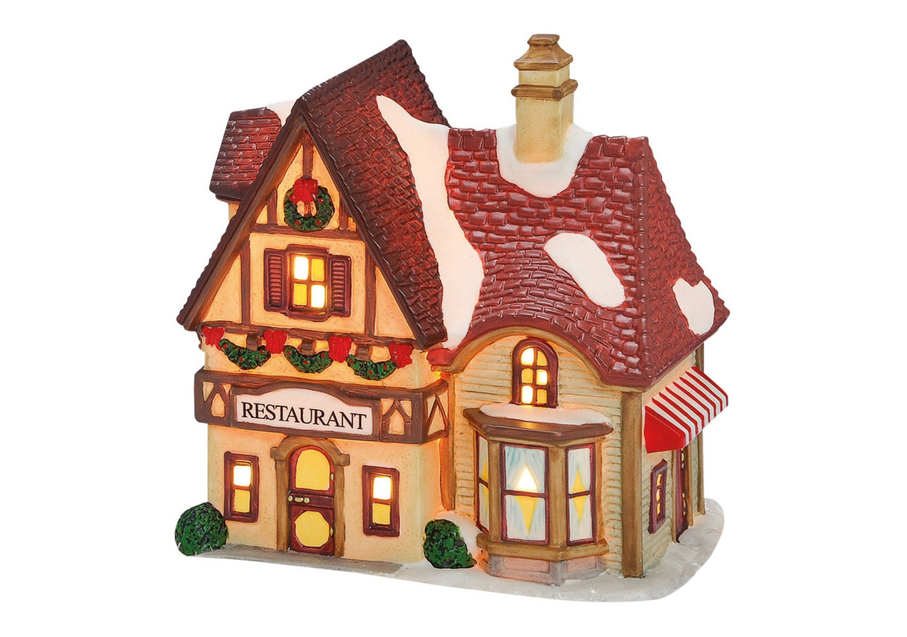 Maison Lichthaus 'Restaurant' en Porcelaine - Multicolore (14x16x10 cm) - 10014007 - WURM