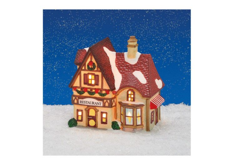 Maison Lichthaus 'Restaurant' en Porcelaine - Multicolore (14x16x10 cm) - 10014007 - WURM 2