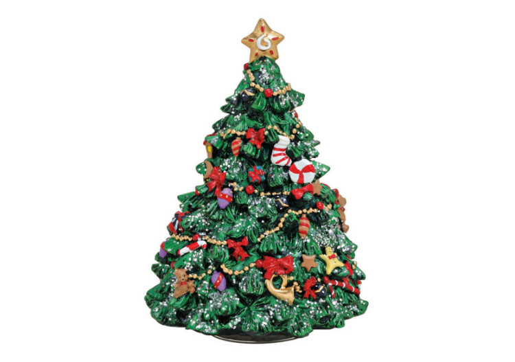 Boîte à Musique Sapin de Noël - En Poly 16x12x16cm - 10012865 - WURM