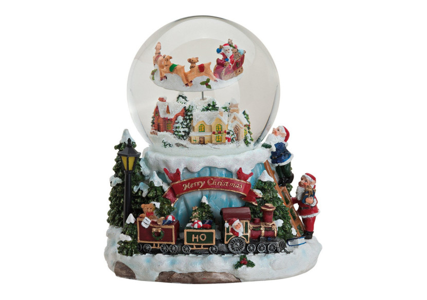 Boîte à musique et boule à neige - 17 x 19 x 17 cm - 10012253 - WURM Boîte à musique et boule à neige - 17 x 19 x 17 cm - 10012253 - WURM