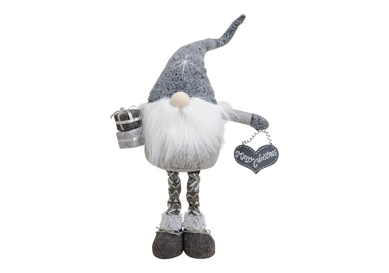 Poupée de Noël Merry - Filz/Strick 26x70x15cm - 10011973 - WURM
