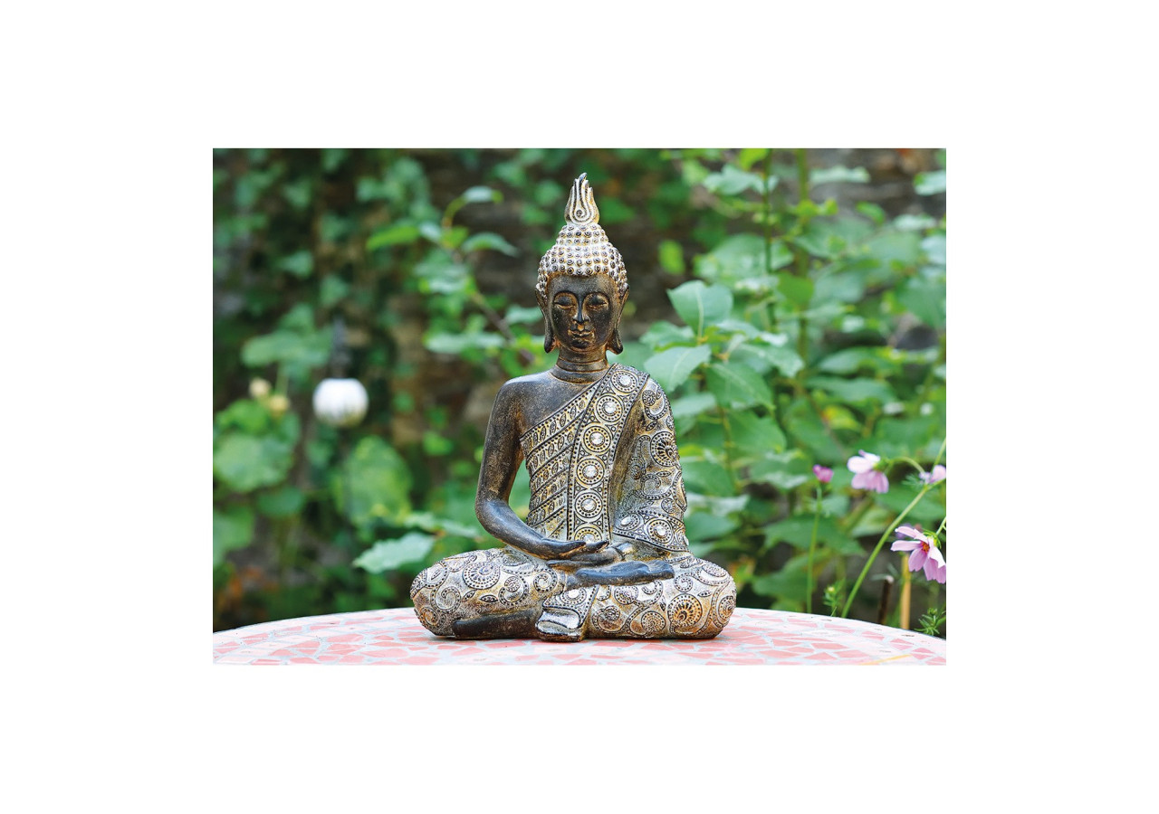 Buddha Décoratif - Poly 23x13x33cm - 10011837 - WURM