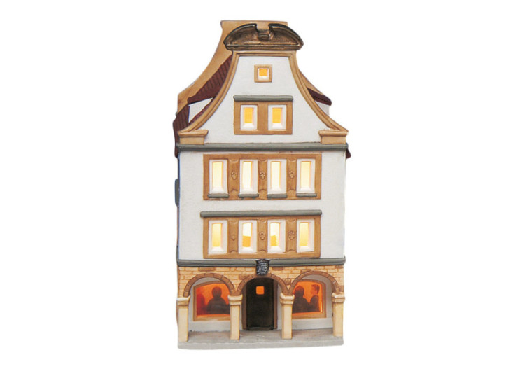 Maison Lichthaus Prinzipalmarkt Münster - Porcelaine colorée 14x10x21cm - 10010272 - WURM