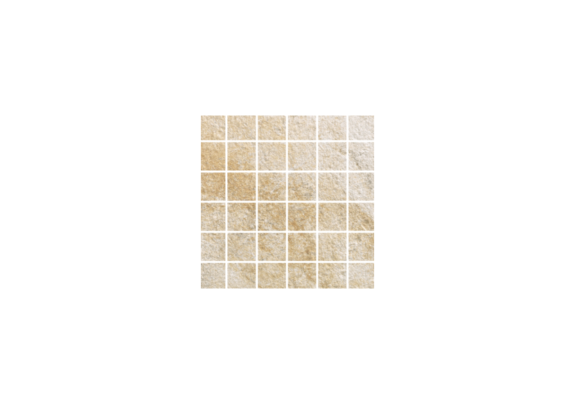 Mosaïque sol et mur grès cérame Stonequartz - Alfalux : Confort'Mat