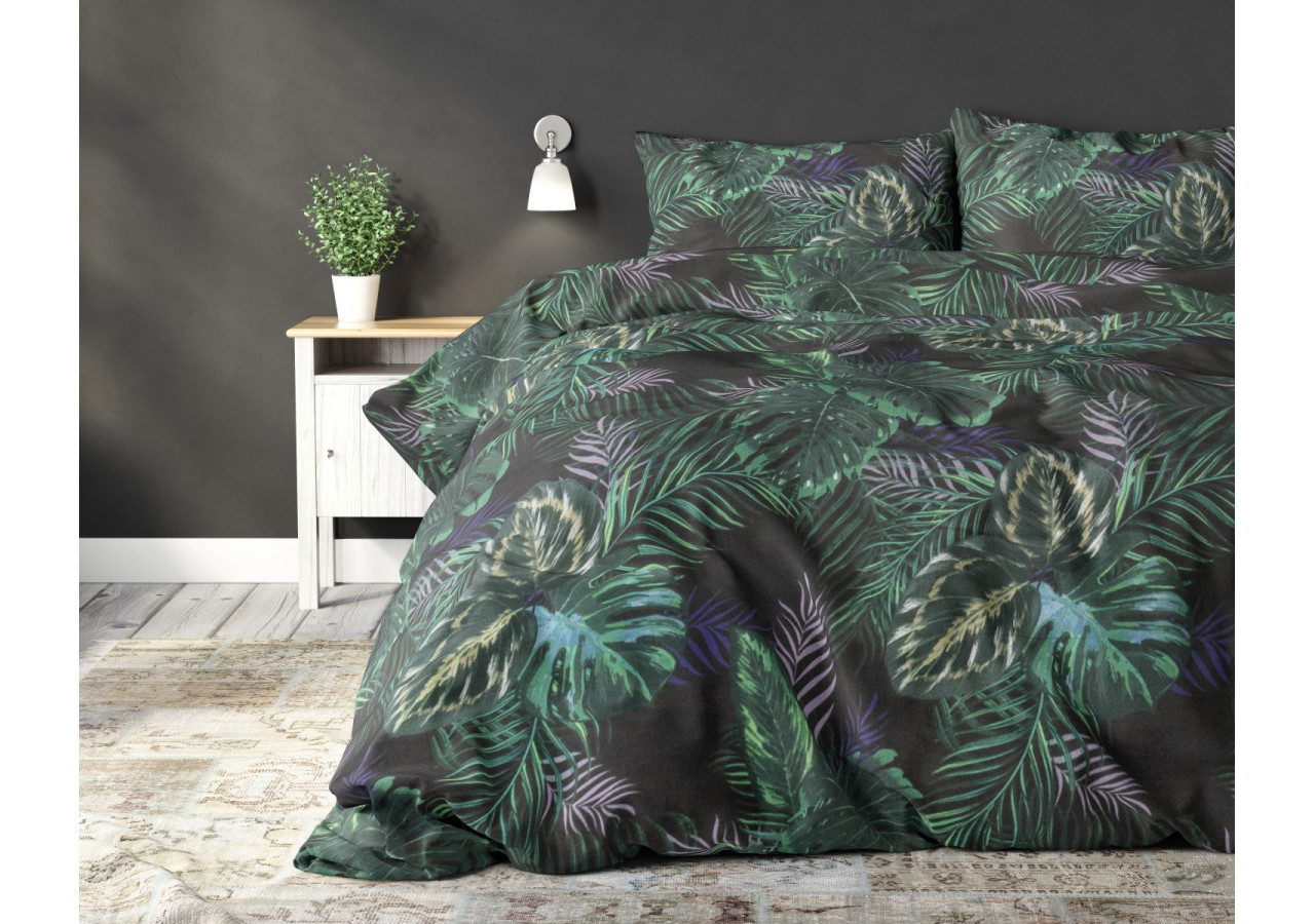 Housse de Couette Berdo Noir - 200 x 220 cm - 15029954 - Royal Textile