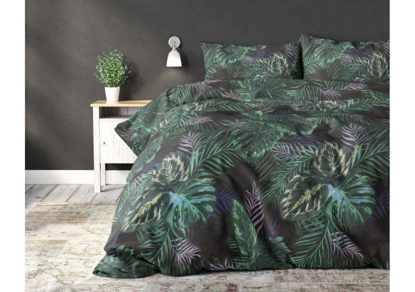 Housse de Couette Berdo Noir - 200 x 220 cm - 15029954 - Royal Textile