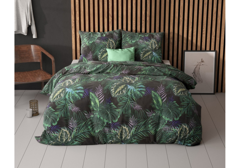 Housse de Couette Berdo Noir - 200 x 220 cm - 15029954 - Royal Textile