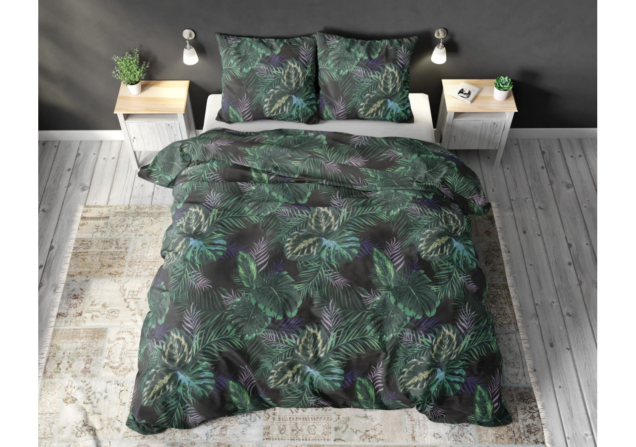 Housse de Couette Berdo Noir - 200 x 220 cm - 15029954 - Royal Textile