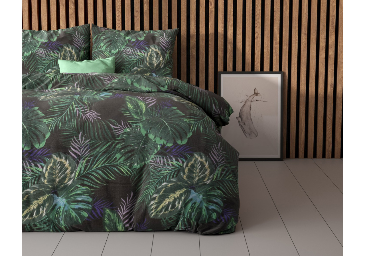 Housse de Couette Berdo Noir - 140 x 220 cm - 15029953 - Royal Textile