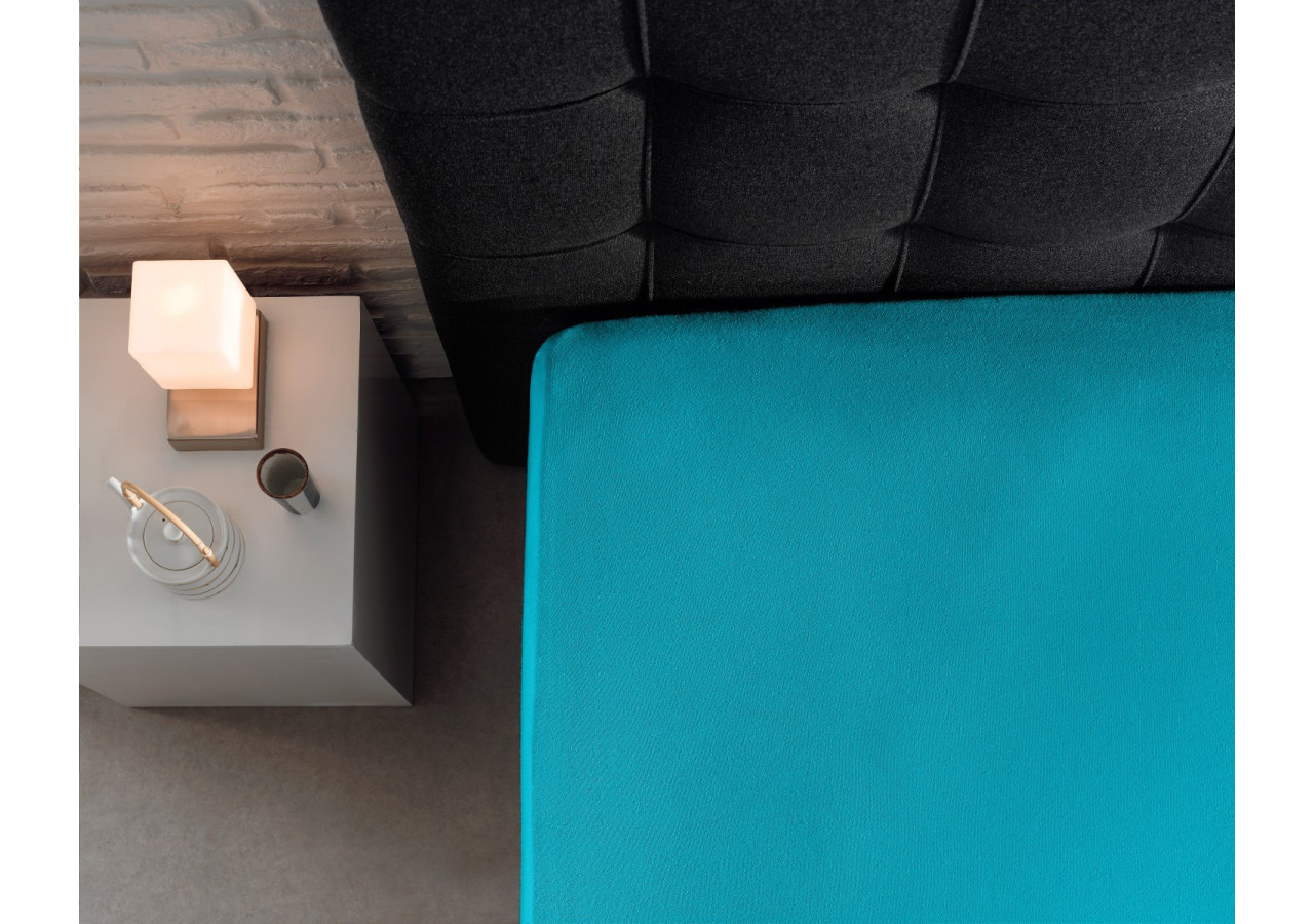 Housse de Matelas Jersey Turquoise - 135g, 80/100 x 200 cm - 15020058 - Dreamhouse