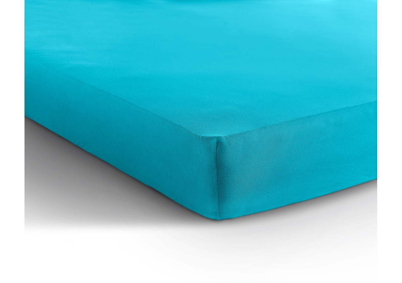 Housse de Matelas Jersey Turquoise - 135g, 80/100 x 200 cm - 15020058 - Dreamhouse