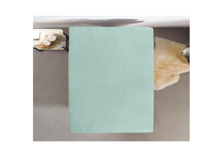 Housse de Matelas Dubbel Jersey 220g - Bleu Pastel 190/200 x 220/230 - Royal Textile