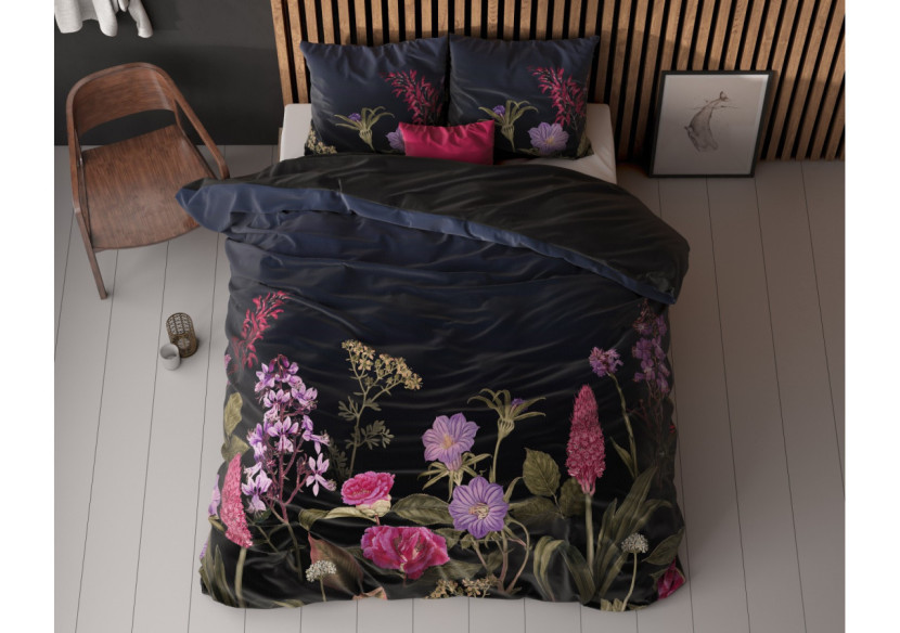 Housse de Couette Feline Noire 240 x 200/220 - Douceur et Élégance - 17021693 - Royal Textile