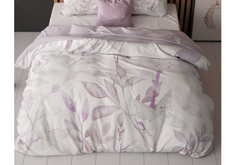 Housse de Couette Water Leaves - Microfibre 240 x 200/220 cm - 17021681 - Royal Textile