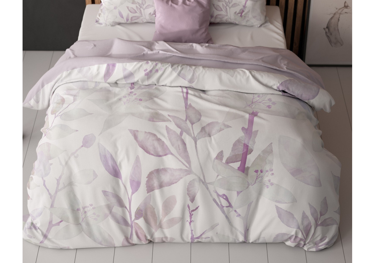 Housse de Couette Water Leaves - Microfibre 240 x 200/220 cm - 17021681 - Royal Textile