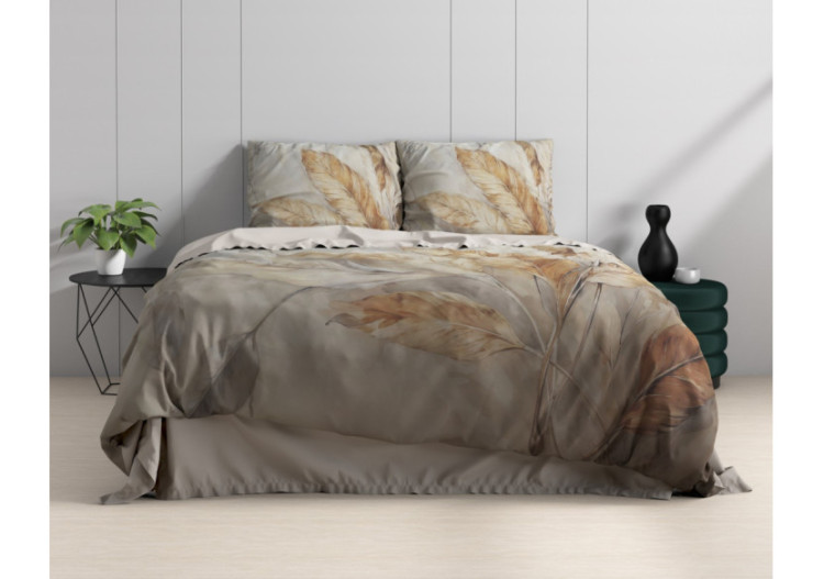 Housse de couette Whole Nature - 140 x 200/220 cm, satin de coton luxueux - 17021931 - Royal Textile