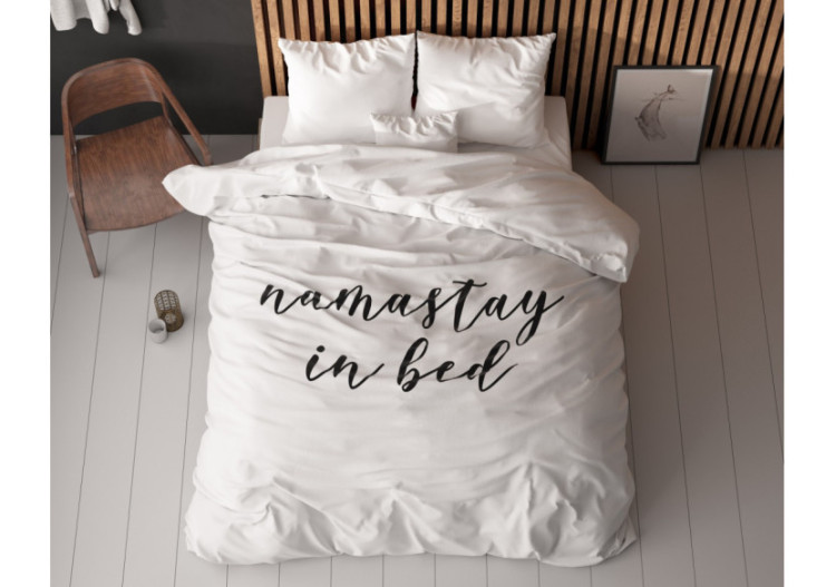 Housse de couette Namastay Wit - 240 x 200/220 cm en microfibre douce - 17021293 - Mondex 2