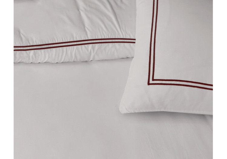 Housse de Couette Brata - 260x200/260cm, Coton Percaline Chic - 17021899 - Royal Textile