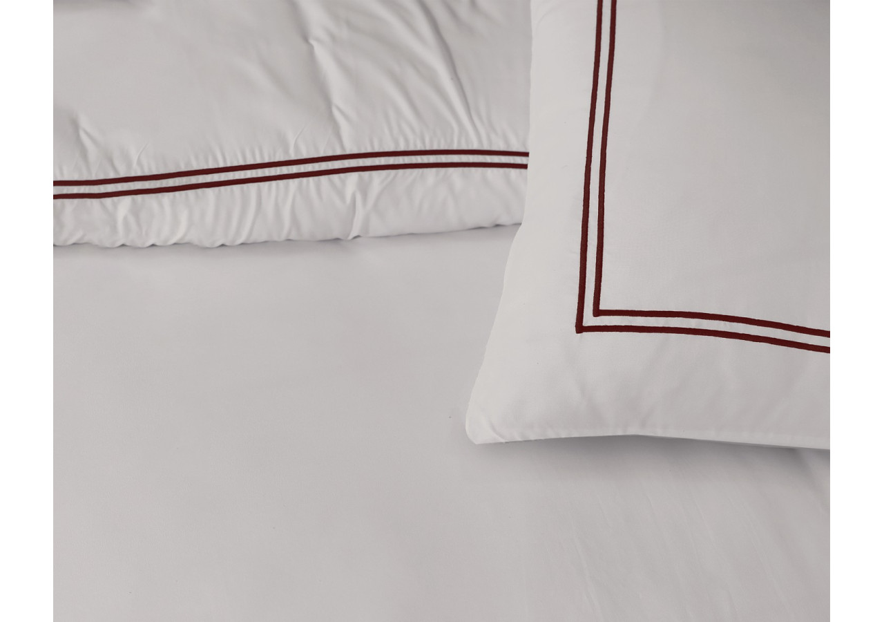 Housse de couette Brata Taupe/Brons - Luxe et Confort 140 x 200/260 - 17021541 - Royal Textile