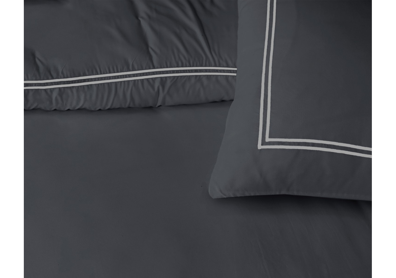 Housse de Couette Brata - 240 x 200/260 cm en Coton Percaline - 17021534 - Royal Textile