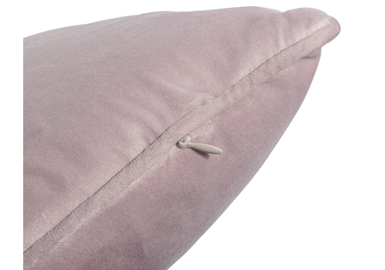 Coussin Velvet Poeder Roze - 50 x 50 cm en velours doux - 17021877 - Royal Textile