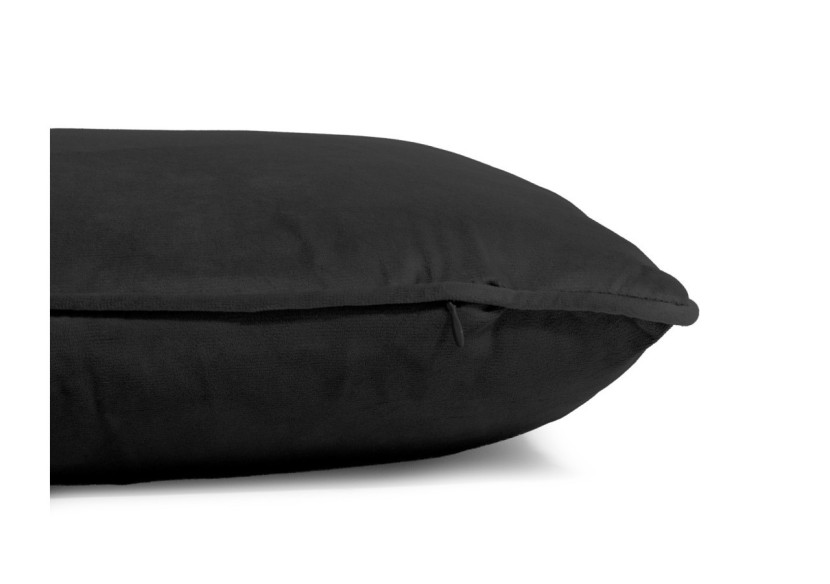 Coussin Velvet Noir - 50 x 50 cm en velours doux - 17021876 - Royal Textile Coussin Velvet Noir - 50 x 50 cm en velours doux - 17021876 - Royal Textile