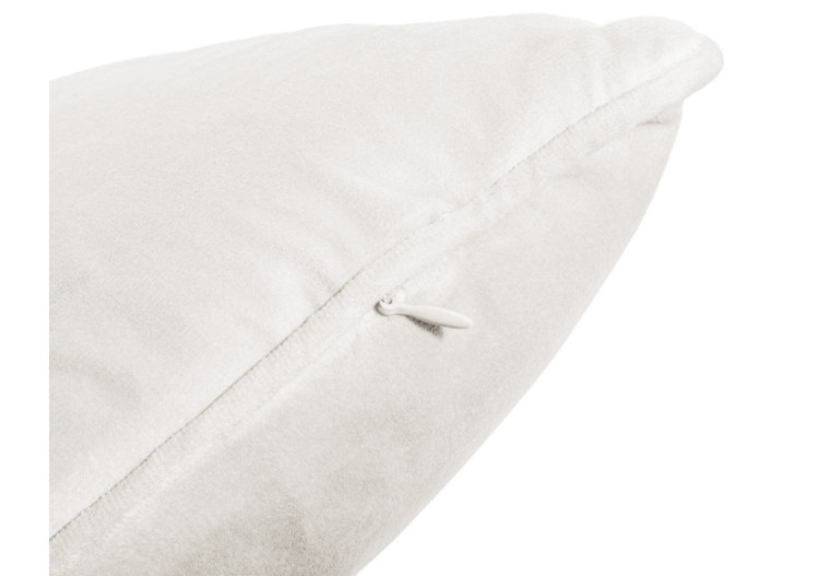 Coussin Velvet Beige - 50 x 50 cm en velours doux - 17021875 - Royal Textile 2