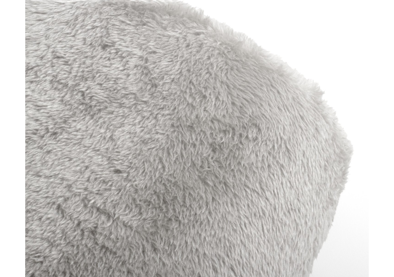 Plaid Teddy Taupe - 150 x 200 cm, Douceur et Confort - 17021873 - Royal Textile