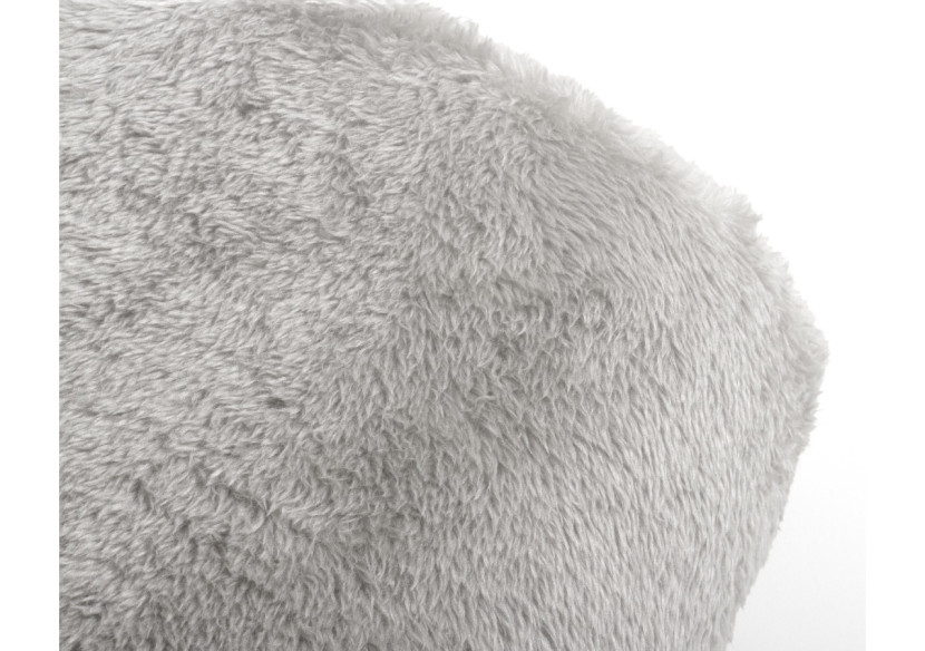 Plaid Teddy Taupe - 150 x 200 cm, Douceur et Confort - 17021873 - Royal Textile