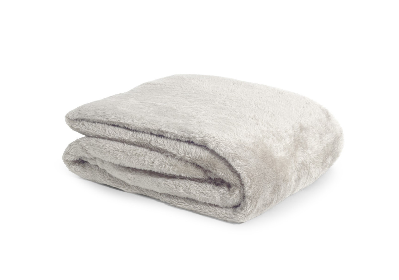 Plaid Teddy - Beige 150 x 200 cm - 17021870 - Royal Textile