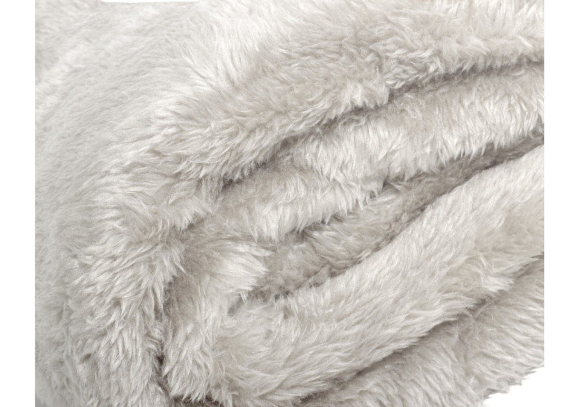 Plaid Teddy - Beige 150 x 200 cm - 17021870 - Royal Textile