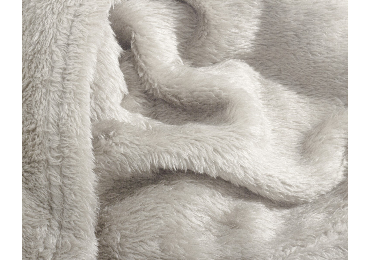 Plaid Teddy - Beige 150 x 200 cm - 17021870 - Royal Textile