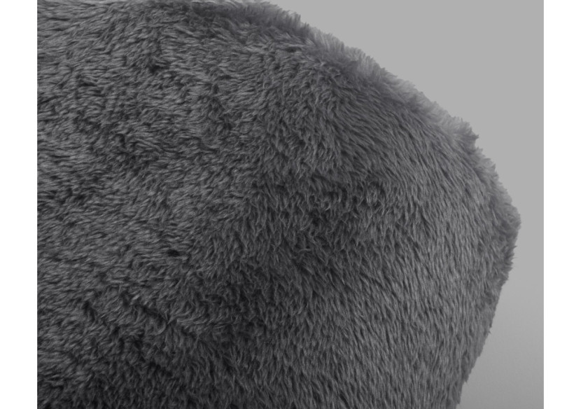 Plaid Teddy - Antracite 150 x 200 cm - 17021869 - Royal Textile