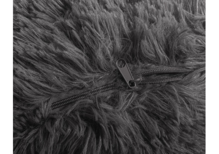 Coussin Polar Bear Antracite - 50 x 50 cm en polyester - 17021864 - Royal Textile