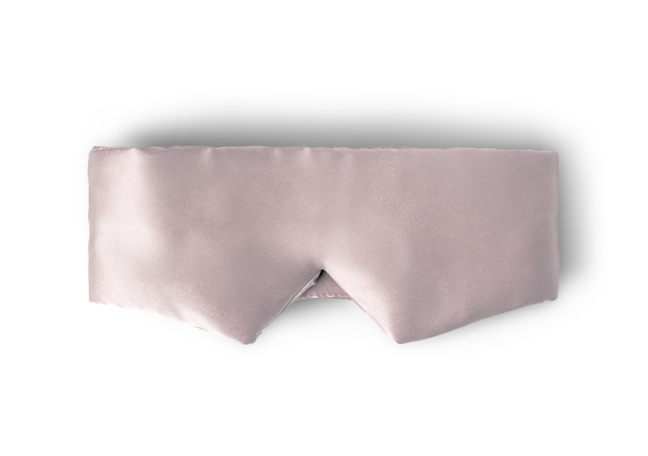 Masque de Sommeil Deepsleep - Soie Rose Oud 68x12cm - 17021985 - Royal Textile