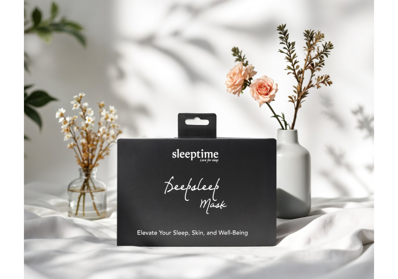 Masque de Sommeil Deepsleep - Soie Rose Oud 68x12cm - 17021985 - Royal Textile