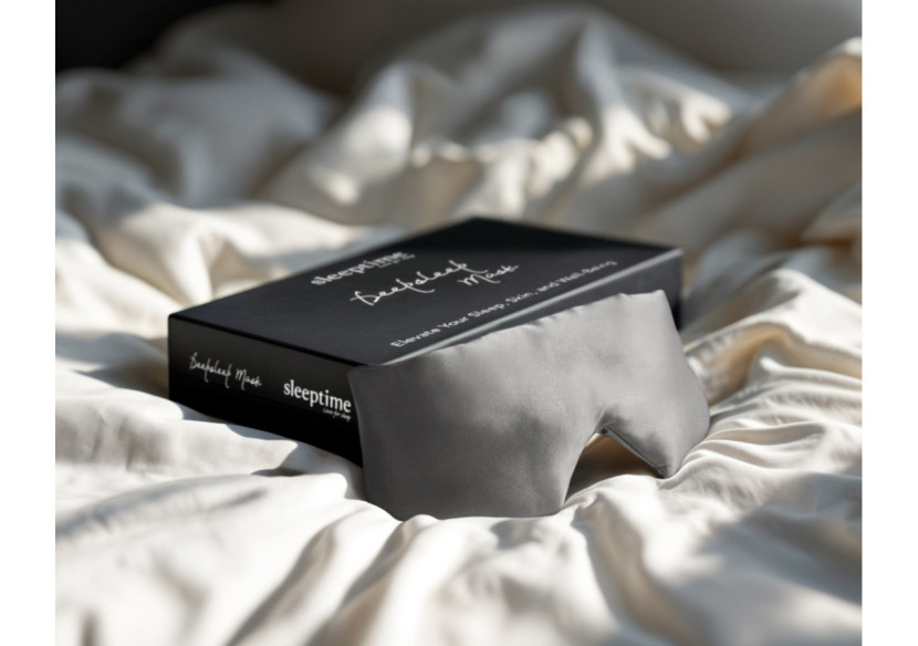 Masque de Sommeil Deepsleep - Soie Anthracite 68x12cm - 17021983 - Royal Textile Masque de Sommeil Deepsleep - Soie Anthracite 68x12cm - 17021983 - Royal Textile