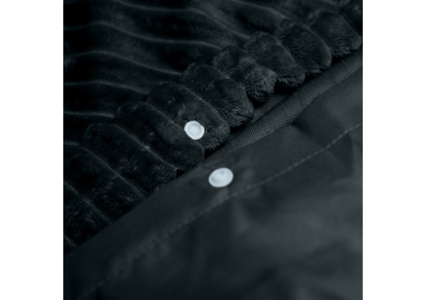 Housse de Couette EMSA Rib Teddy - 240 x 200/220 cm, Ultra Douce - 17021262 - Royal Textile