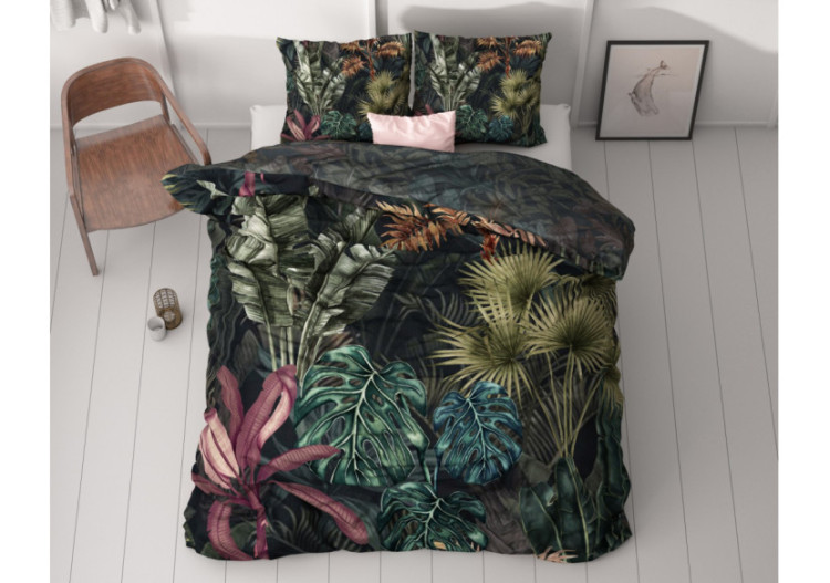 Housse de couette Violeta Groen - Satin 240 x 200/220 cm - 17019195 - Royal Textile 2