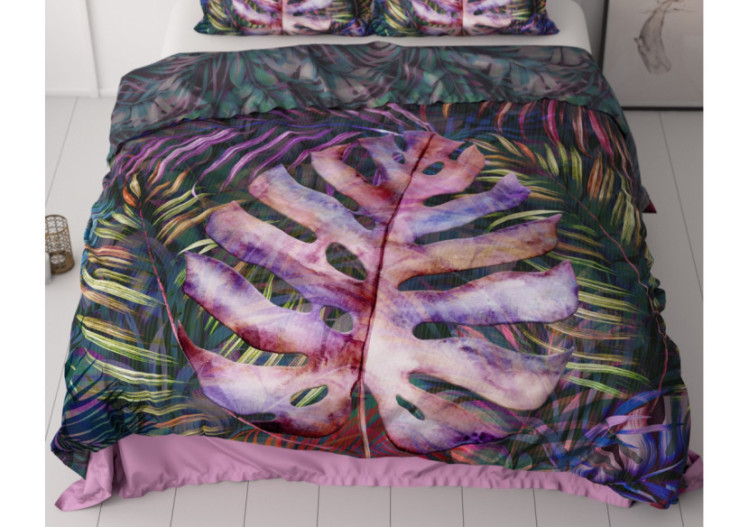 Housse de Couette Romina Paars - 240 x 200/220 cm en Satin de Coton - 17019192 - Royal Textile