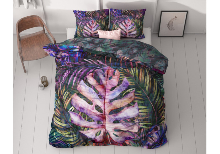 Housse de Couette Romina Paars - 200 x 200/220 cm en Satin de Coton - 17019191 - Royal Textile 2