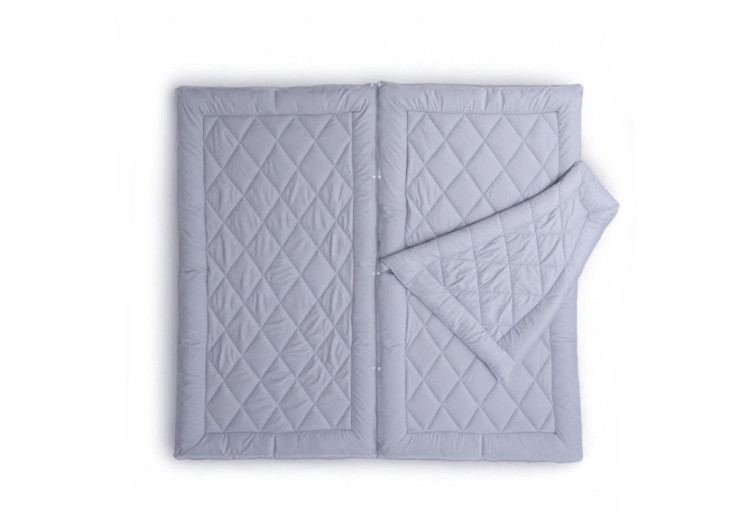 Couette Partenaire Grise - 200 x 220 cm avec housse intégrée - 17020274 - Sleeptime 2