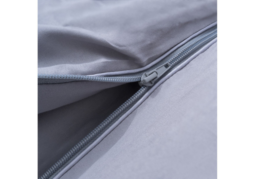 Couette Partenaire Grise - 200 x 220 cm avec housse intégrée - 17020274 - Sleeptime