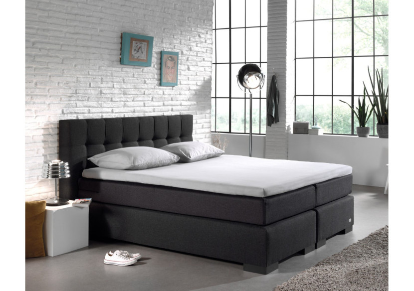 Housse de Matelas Splittopper Blanche - 140 x 200 cm en Percal de Coton - 12010082 - Royal Textile