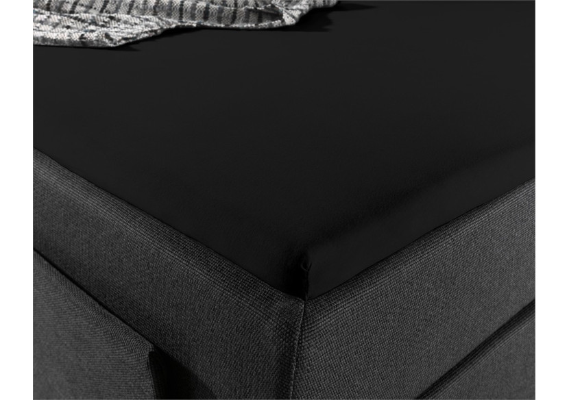 Housse de Matelas Splittopper Jersey - Noir 180 x 220 cm - 12011476 - Dreamhouse
