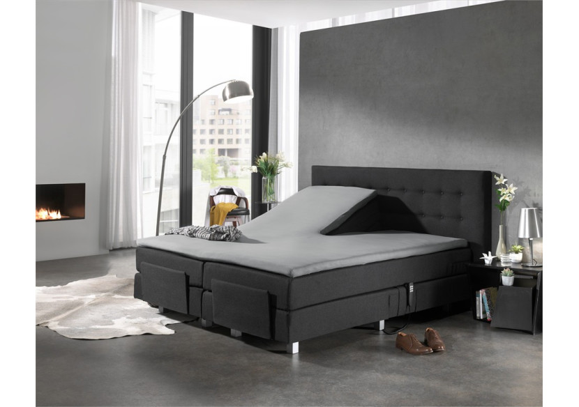 Housse de Matelas Splittopper Jersey - Gris 200 x 220 cm - 12011489 - Dreamhouse Housse de Matelas Splittopper Jersey - Gris 200 x 220 cm - 12011489 - Dreamhouse