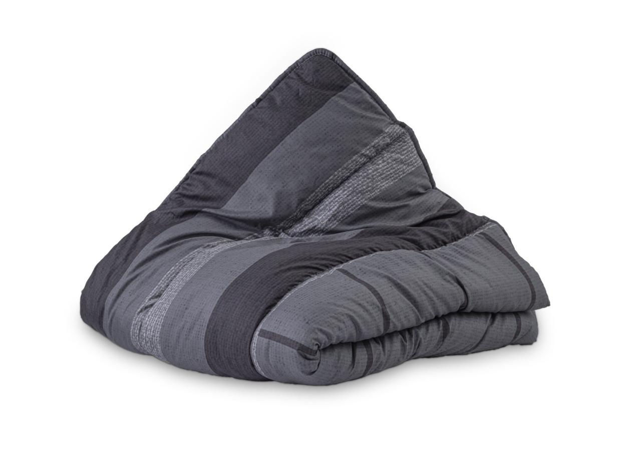 Couette Tout-en-Un Lazy Kees - 200 x 200 cm Antracite - 17016238 - Sleeptime