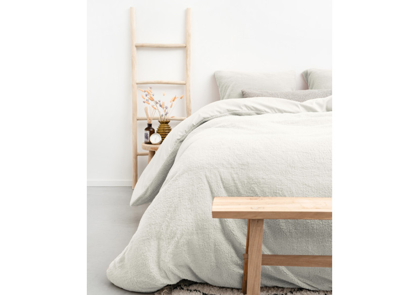 Housse de Couette Teddy Wit - 240 x 220 cm en Teddystof Douillet - 17015568 - Sleeptime Housse de Couette Teddy Wit - 240 x 220 cm en Teddystof Douillet - 17015568 - Sleeptime